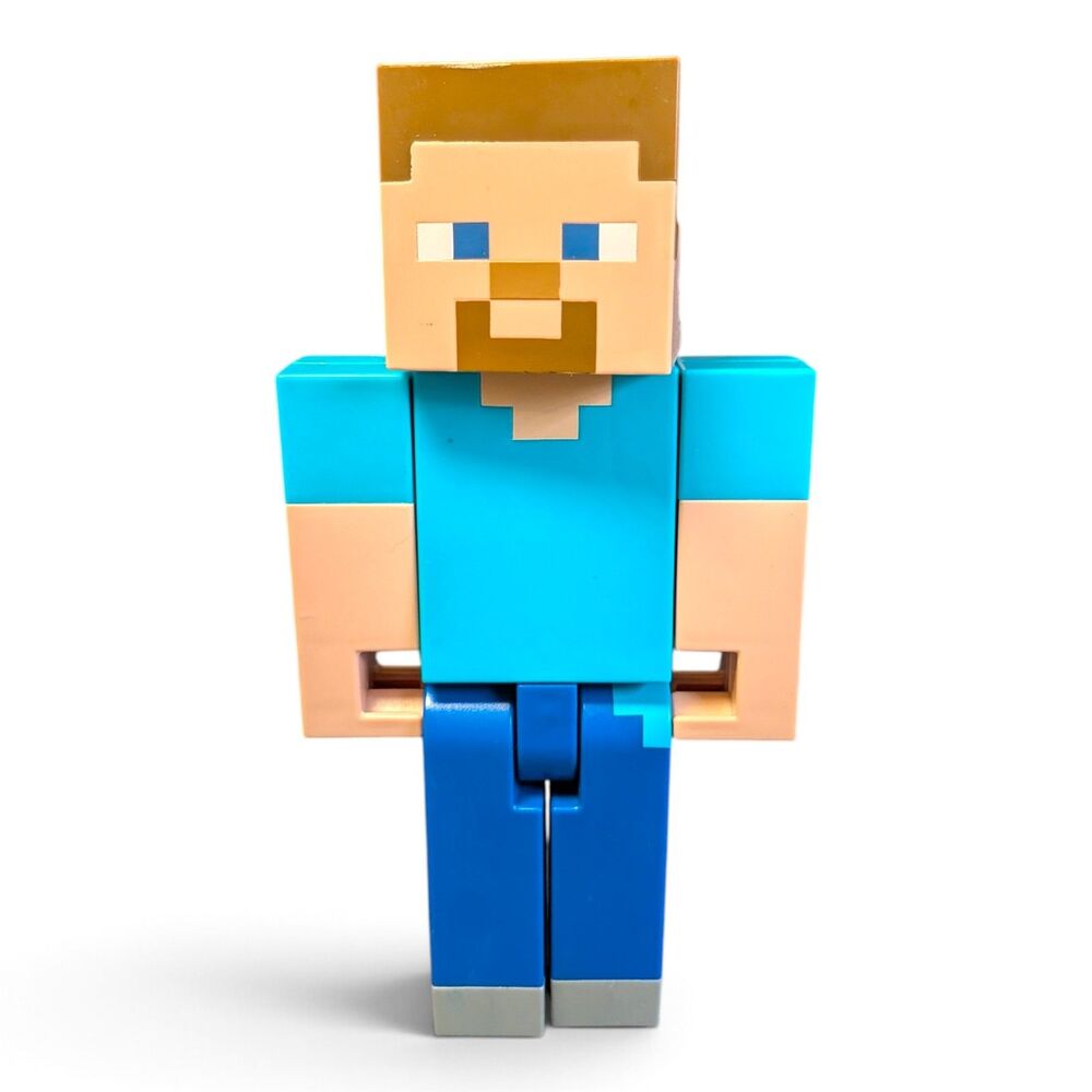 Minecraft Steve 8.5 Inch Action Figure Toy Large Scale Big Toy